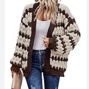 Kirundo Oversized Cardigan Sweater M